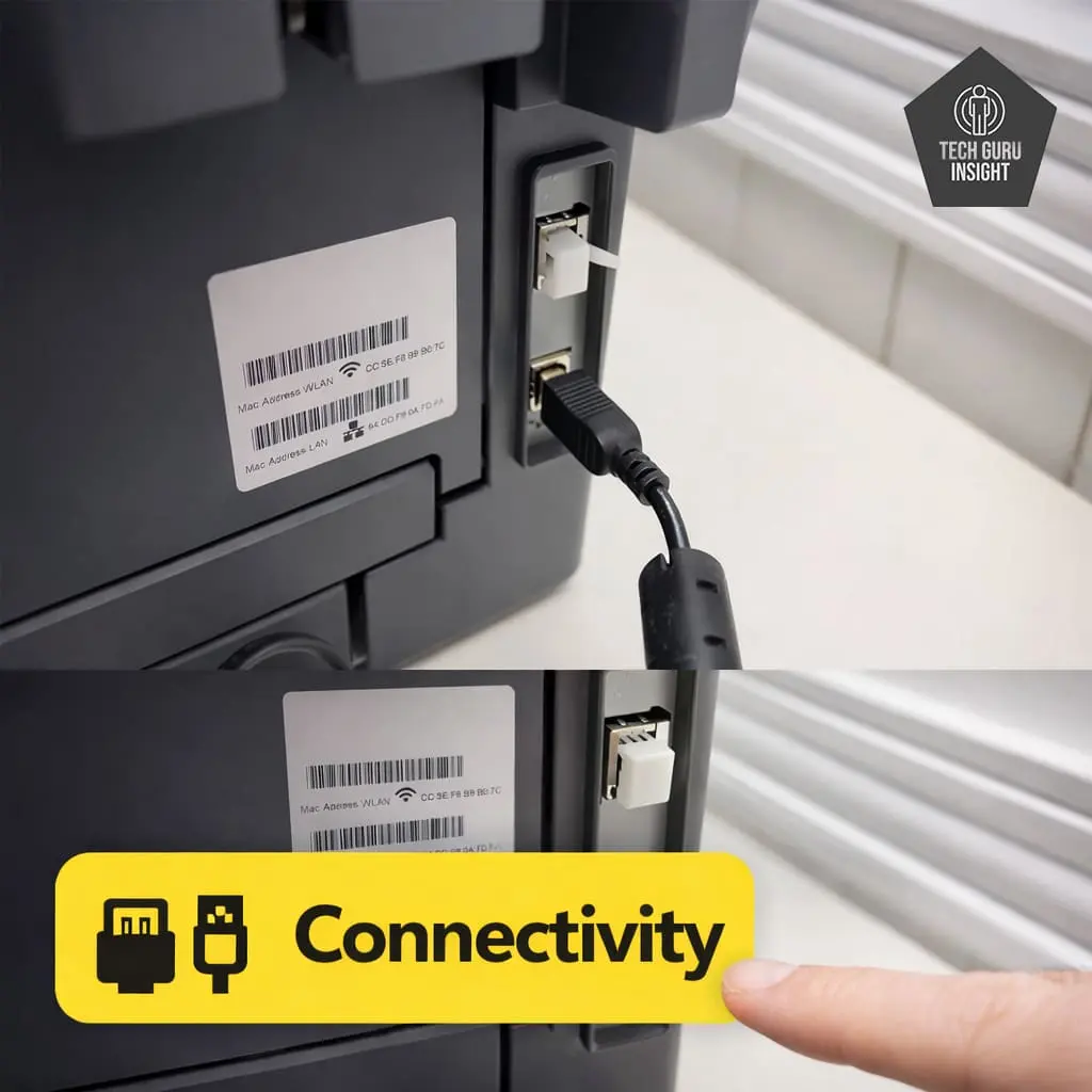 Brother DCP-L2640DW Connectivity