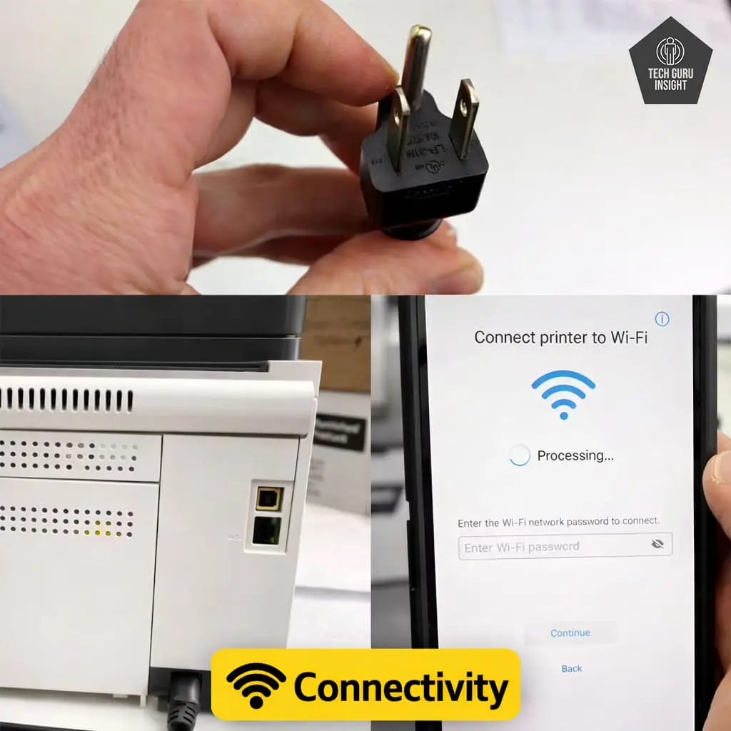 HP LaserJet MFP M234sdw connectivity