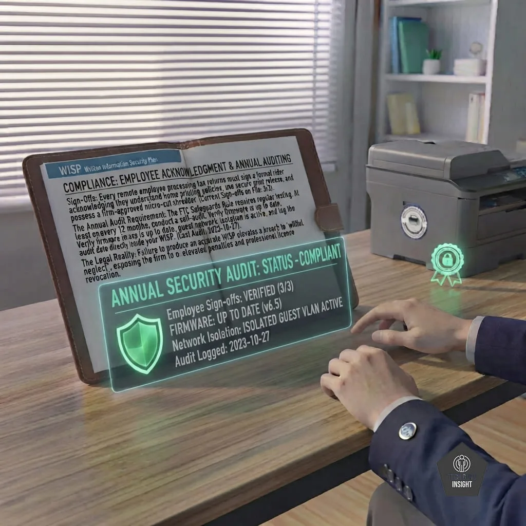 How to Secure a Home Office Printer: A Data Compliance Guide for Remote Tax Pros & CPAs
