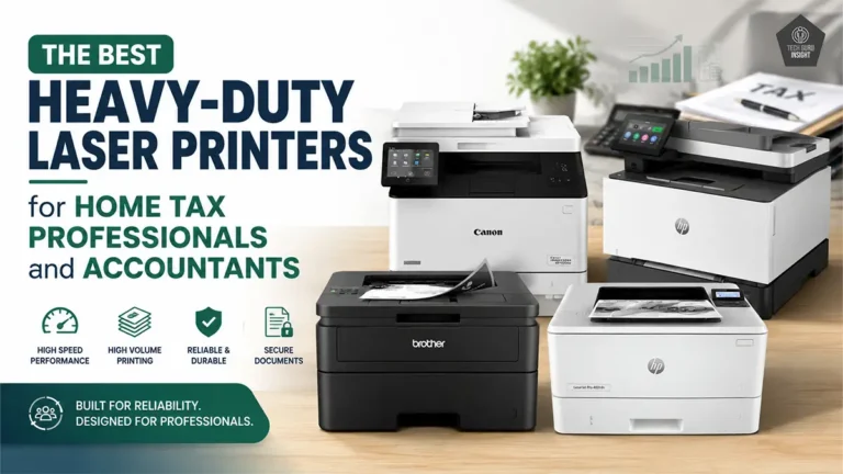 The Best Heavy-Duty Laser Printers for Home Tax Professionals and Accountants