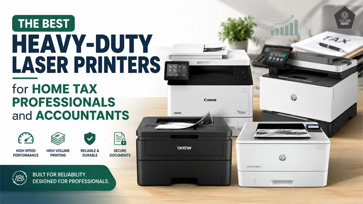 The Best Heavy-Duty Laser Printers for Home Tax Professionals and Accountants