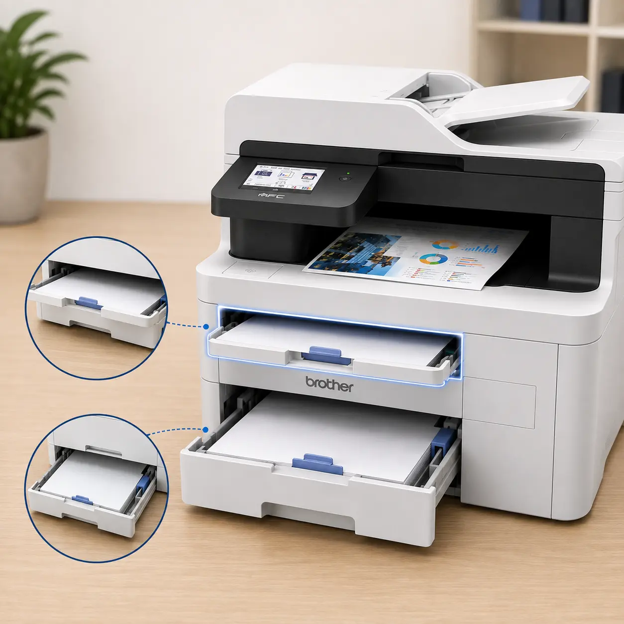 Brother MFC-L3780CDW vs HP MFP 3301fdw: Best CPA Printer?