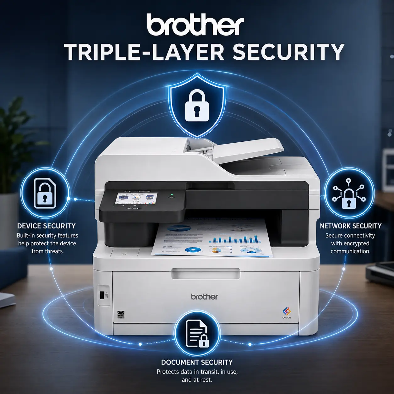 Brother MFC-L3780CDW vs HP MFP 3301fdw: Best CPA Printer?
