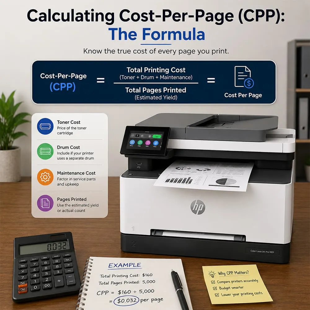 The Real Cost of Laser Printing: Toner ROI & Page Yield Guide for CPAs