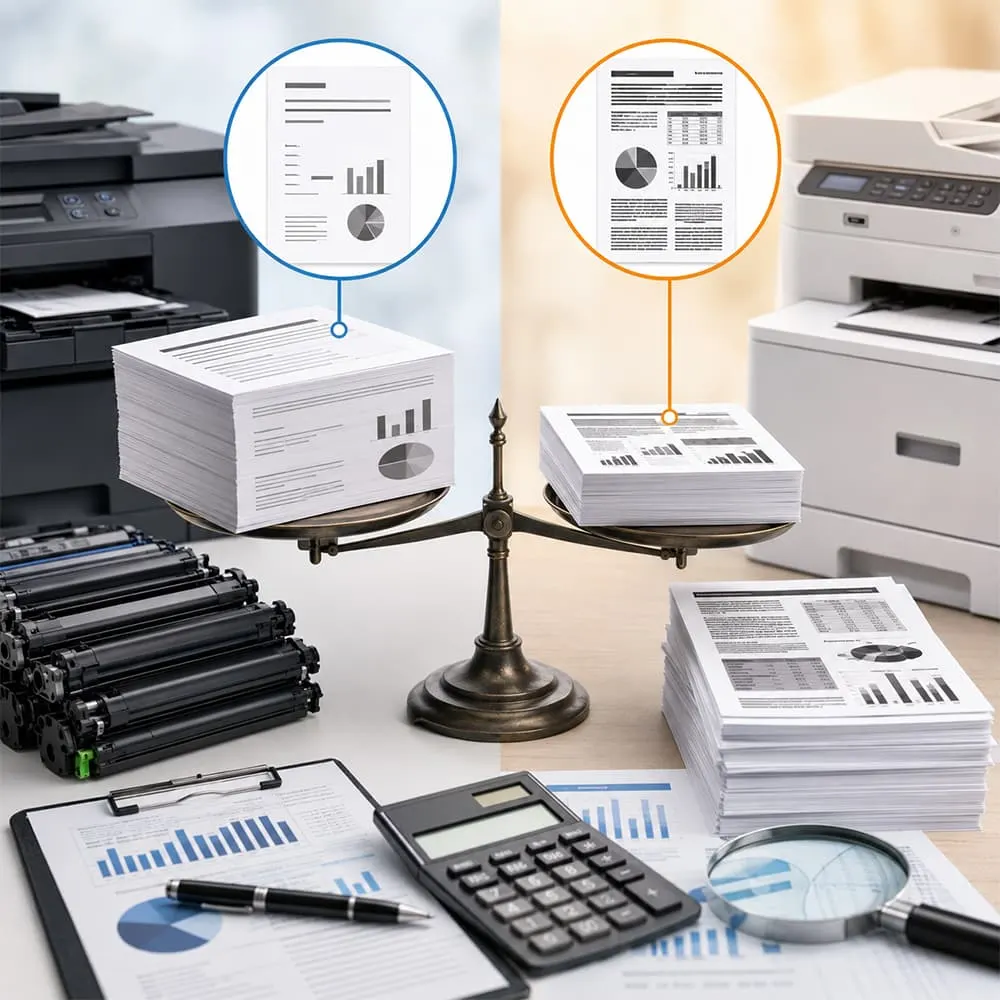 The Real Cost of Laser Printing: Toner ROI & Page Yield Guide for CPAs